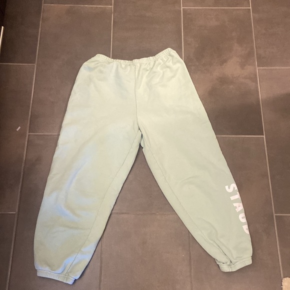Staud Cotton Sweatpants - Picture 1 of 5